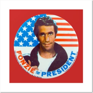 Fonzie For President Posters and Art